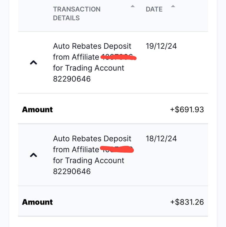 xm commission back auto rebate