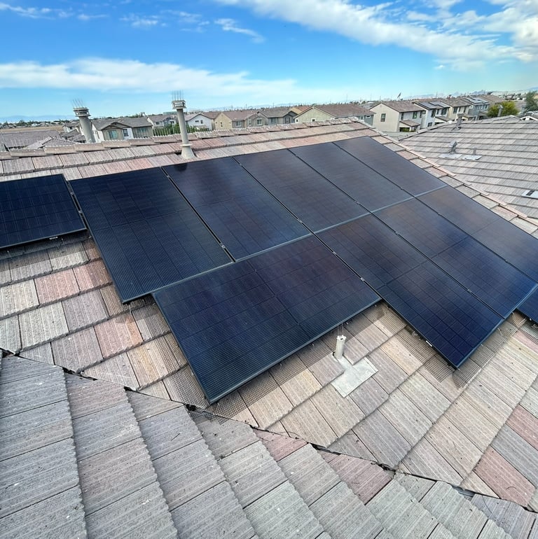 solar panel pigeon proofing on roof in phoenix arizona