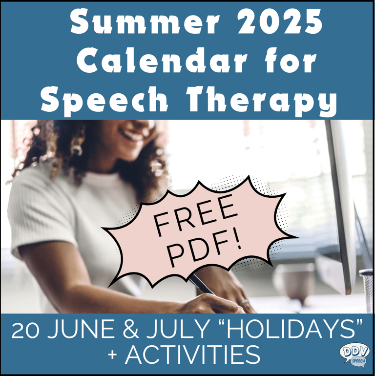 woman typing speech therapy activities for summer