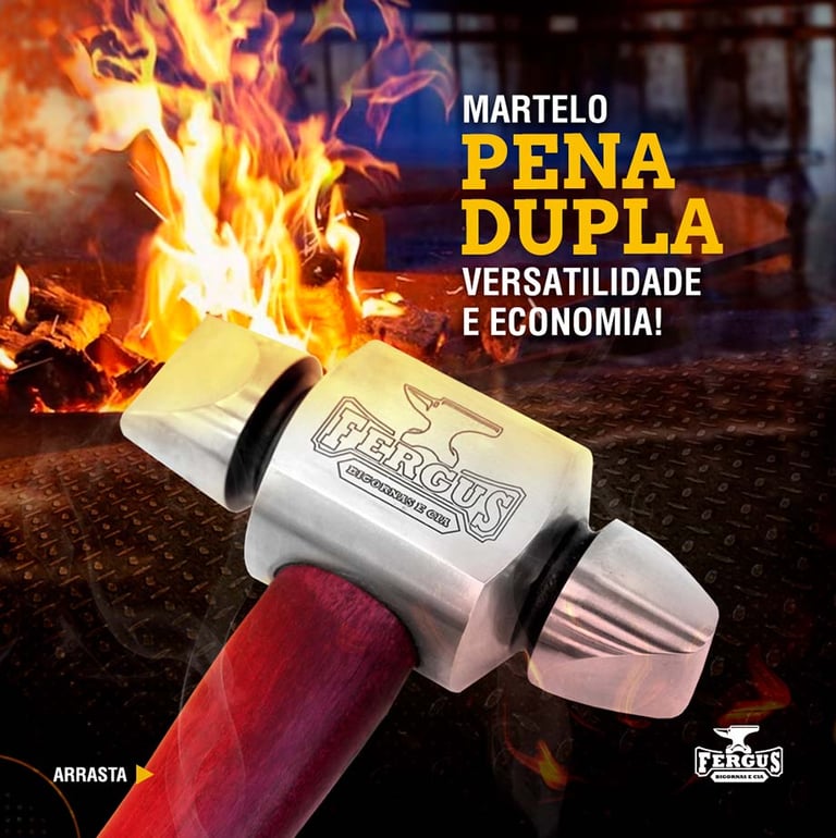 Material para redes sociais da Fergus Bigornas