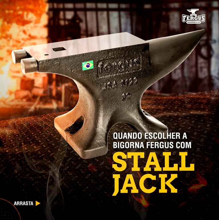 Material para redes sociais da Fergus Bigornas