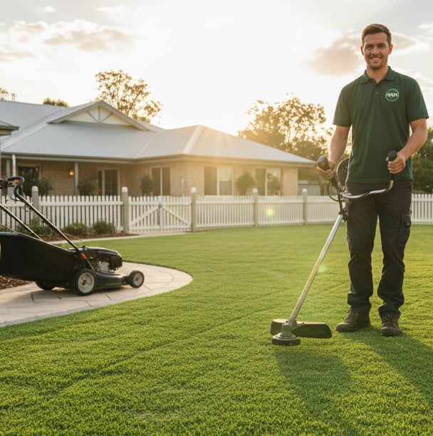 lawn mowing services mackay