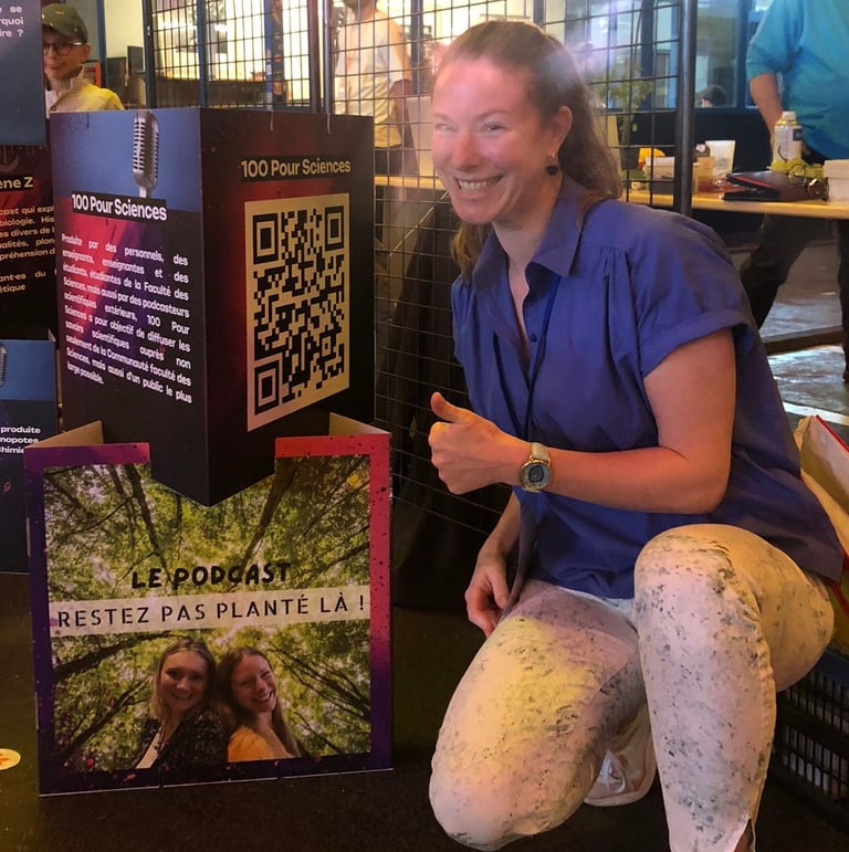 Restez pas planté là ! au festival double science