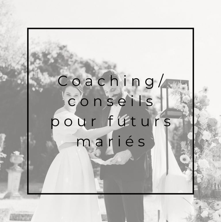 Accès Coaching/Conseils pour futurs mariés
