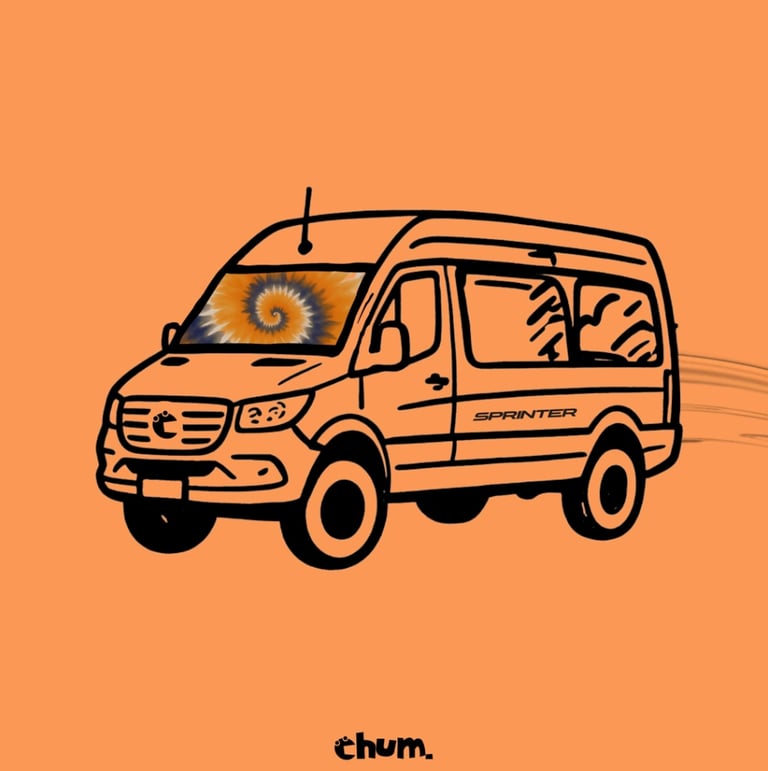 Cover art for sprinter by chum.