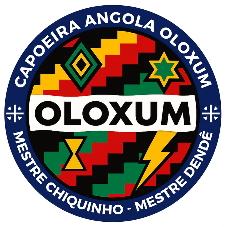 Capoeira Angola Oloxum Reggio Emilia Logo Mestre Dende Chiquinho