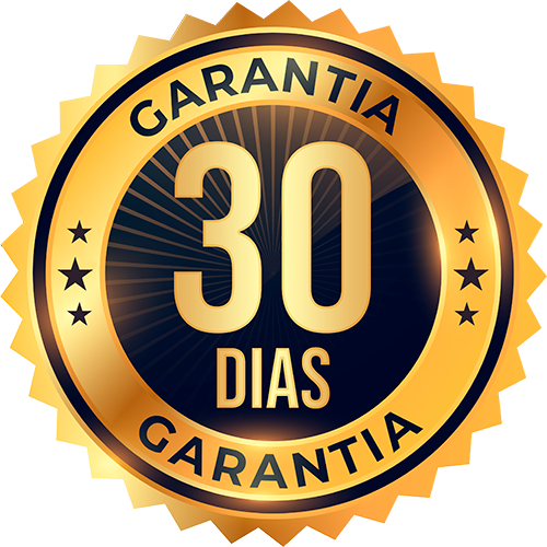 Garantia 100% Satisfação 30 dias