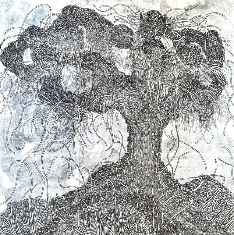 Time Slows in Nostalgia III - Artwork by Janet Griffen