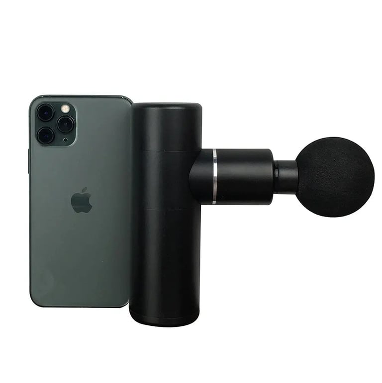 Lightweight portable massage gun for versatile massage therapy.