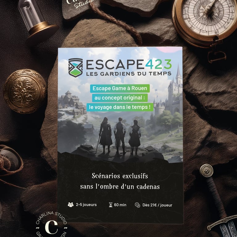 Création de flyer pour Escape 423