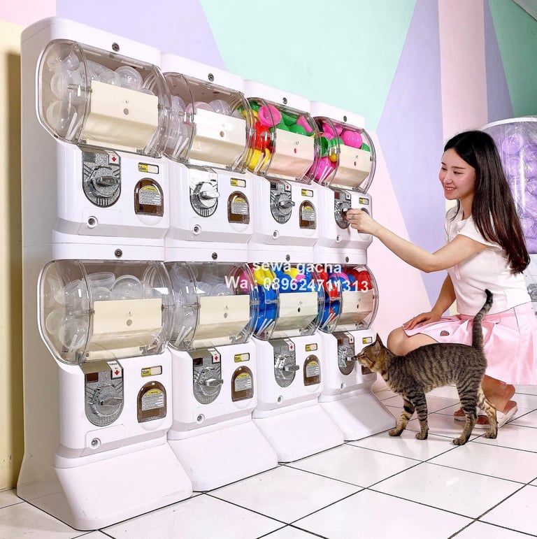 jasa sewa mesin gacha gachapon