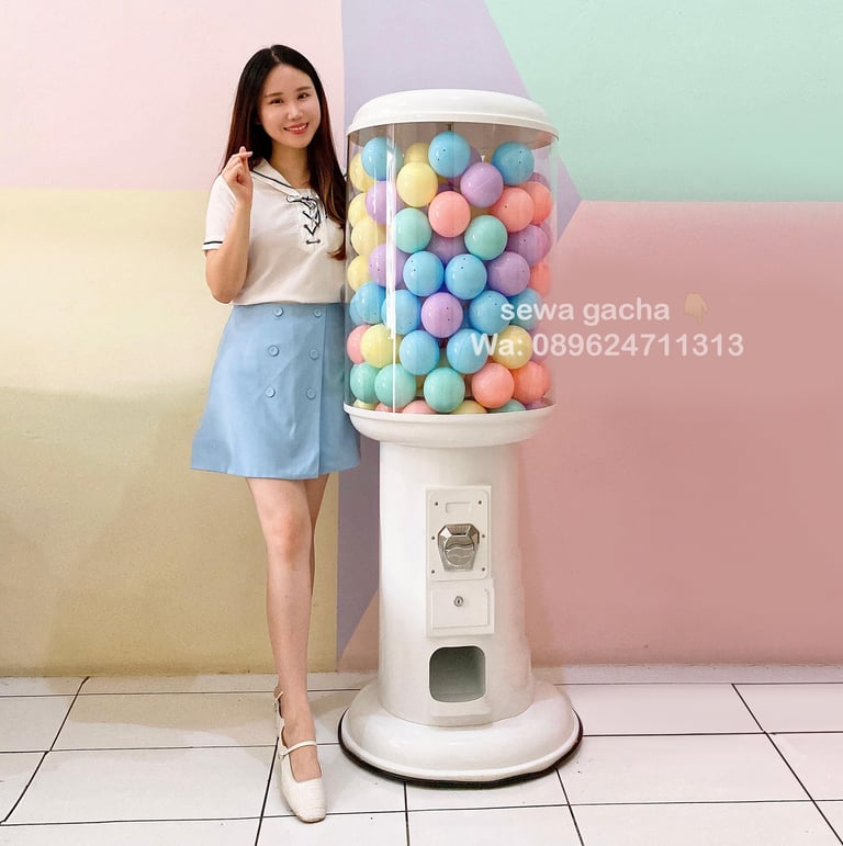 jasa sewa dan rental mesin gacha / gachapon