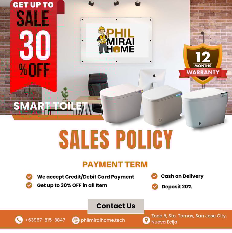 PhilMirai Home Sales Policy