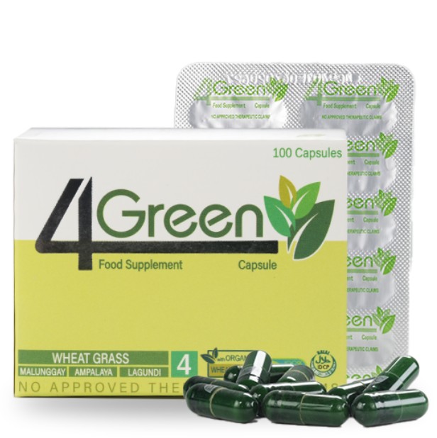4 green food supplement wheat grass lagundi malunggay ampalaya organic barley