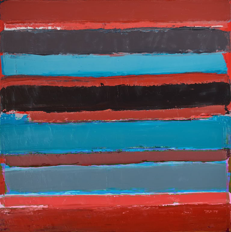 Morning Walk nr 5 Oil Painting by Henk Tieten