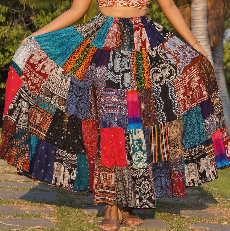 Patchwork Skirt 