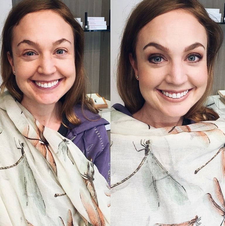 Makeup transformation South Bay esthetician services