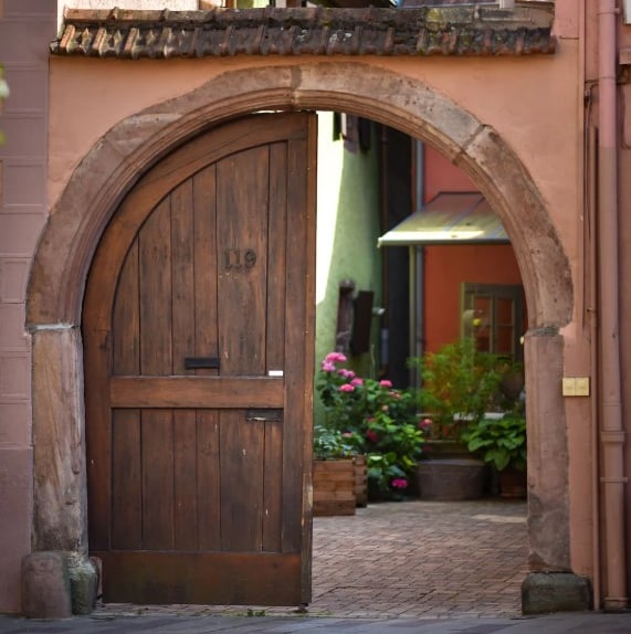 entrée gite ribeauvillé