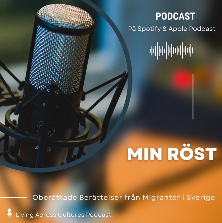 microfon-Min Röst podcast affisch