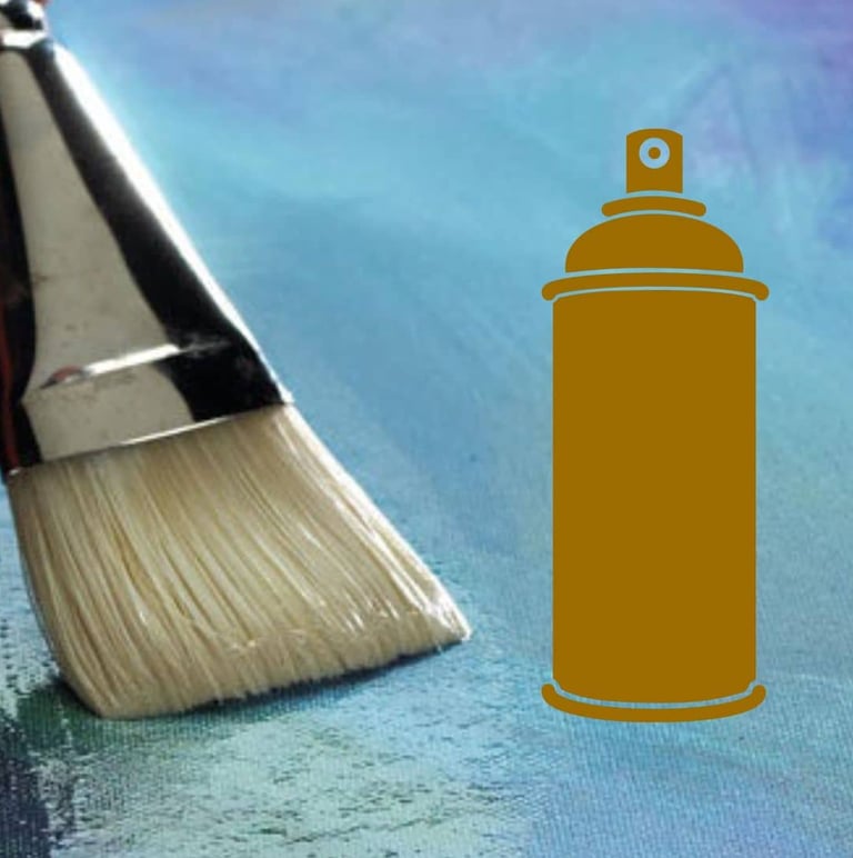Présentation d'article de blog comment vernir un tableau par Xirkys artiste plasticienne