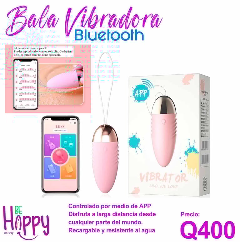 Vibrador Bluetooth