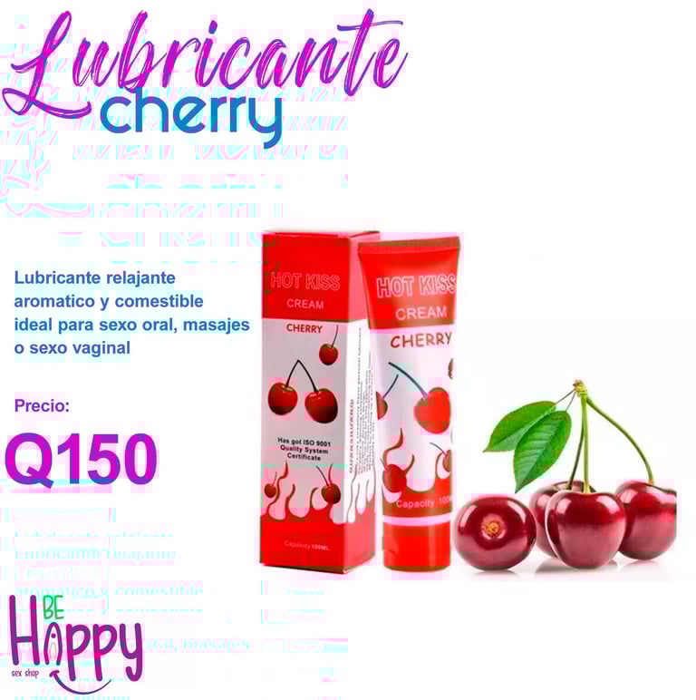 Lubricante saborizado