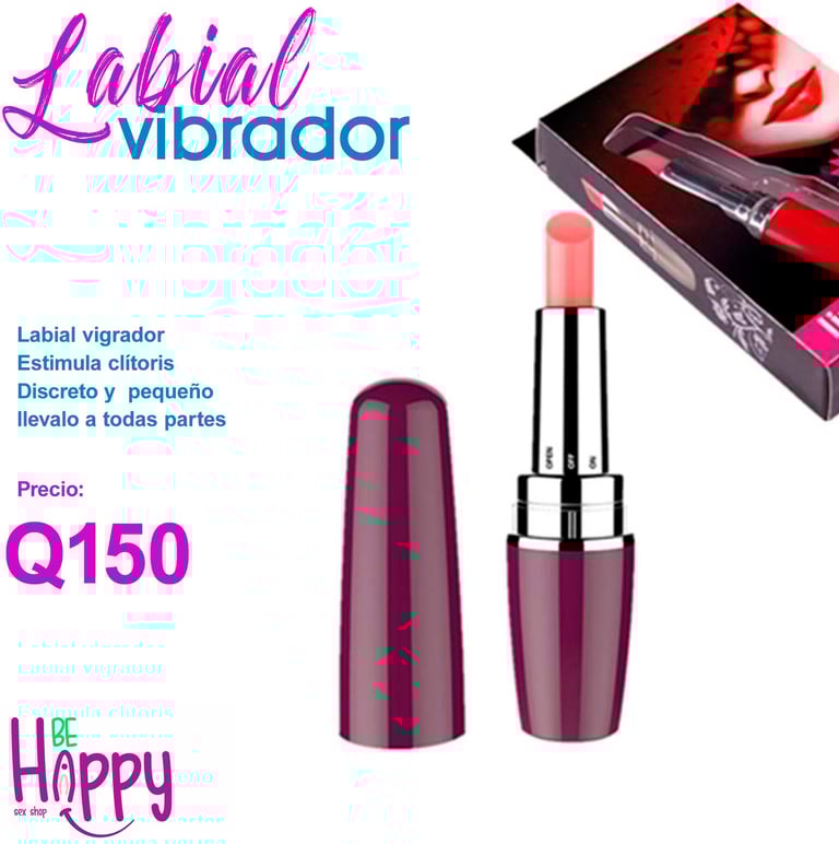Vibrador estilo labial