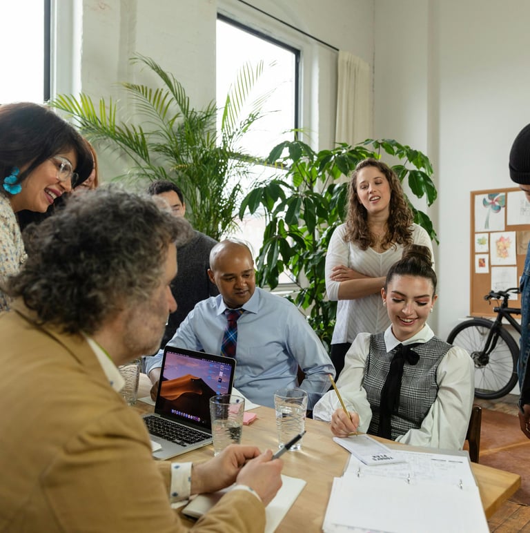 out team of professionals working for business owners on fica savings program