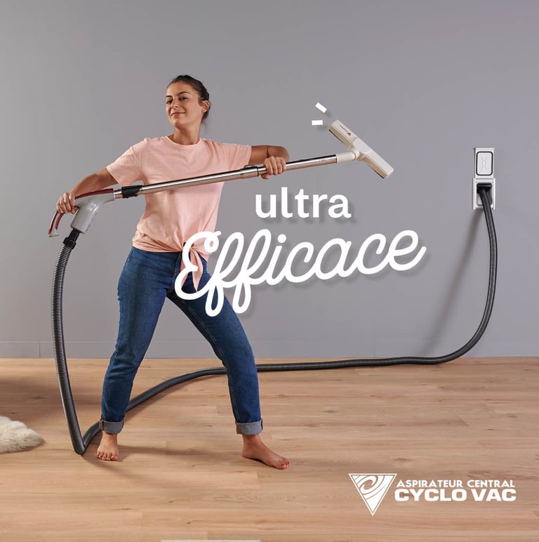 aspirateur ultra efficace - cyclovac