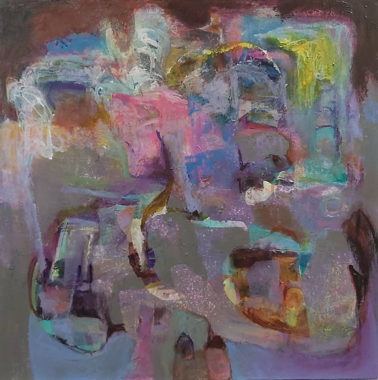 Searching - Painting by Paulette Melanson