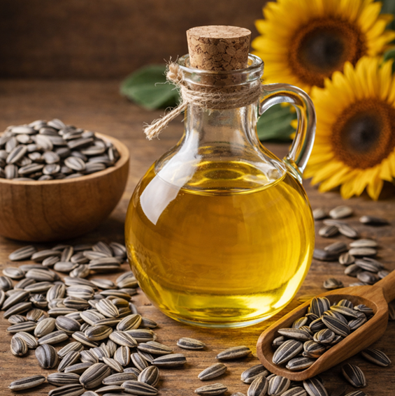 Cold pressed sunflower oil exporter India – high quality edible oil for bulk supply
