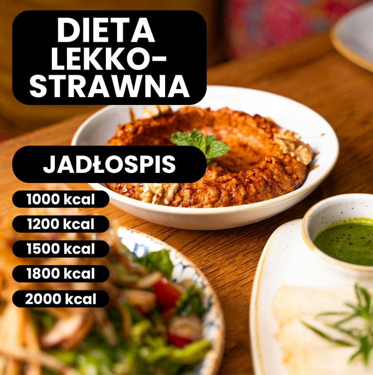 Dieta lekkostrawna jadłospis