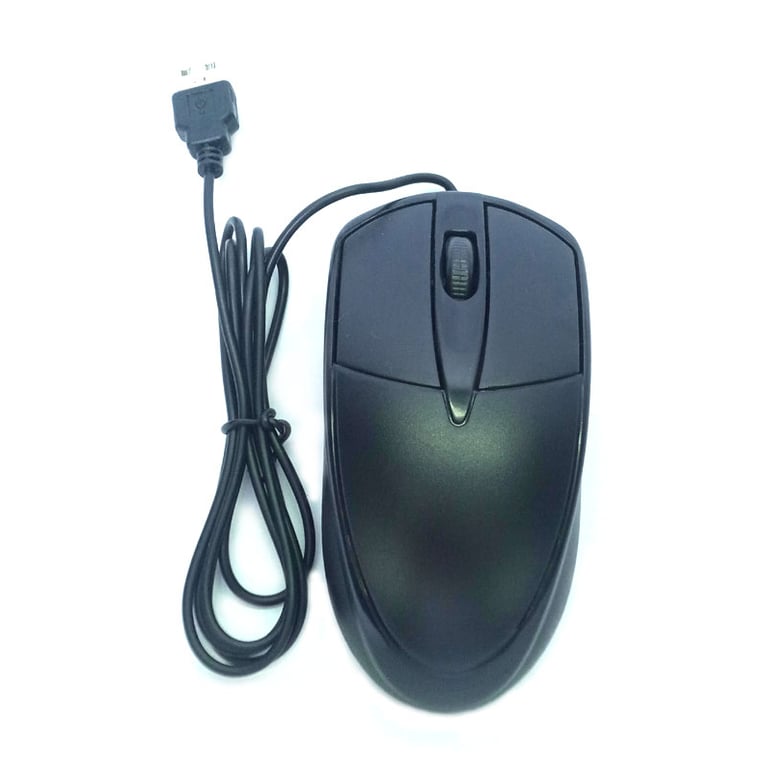Philips Optical Mouse Philips 3-Button Optical Mouse with 1000DPI precision in sleek black design