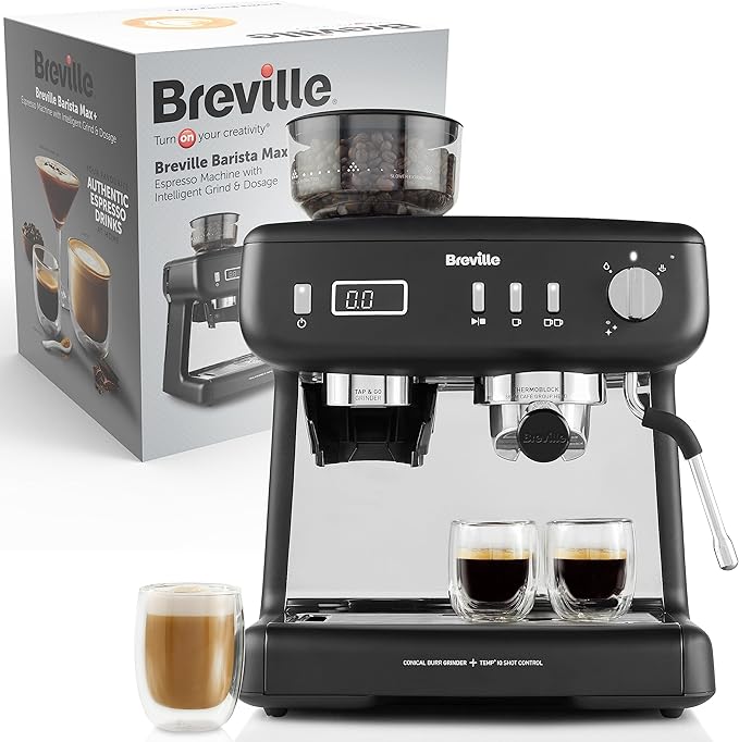 Cafetera breville barista max + plus 2025 cafetera breville
