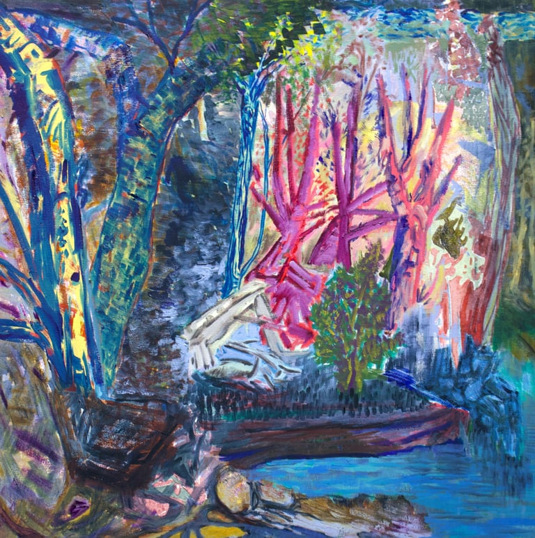 contemporary landscape painting
