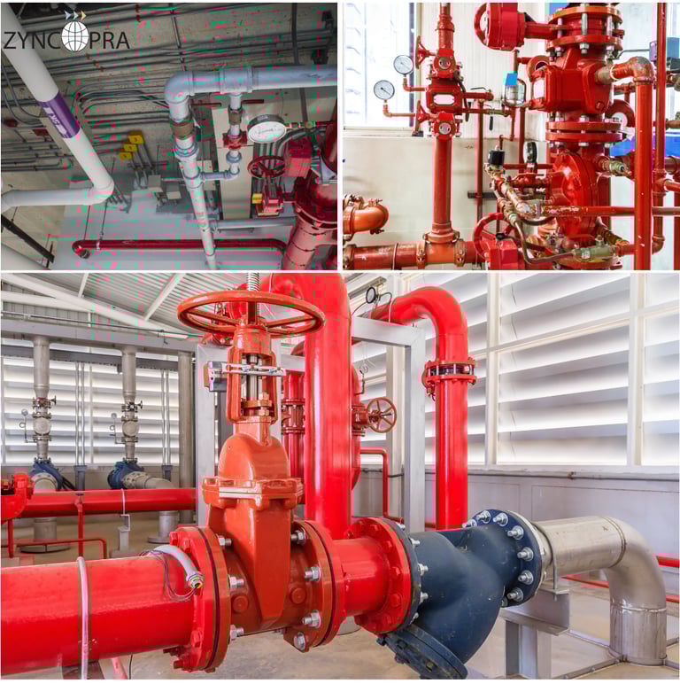 Tug boat FIFI systems and marine firefighting solutions by Zyncopra.