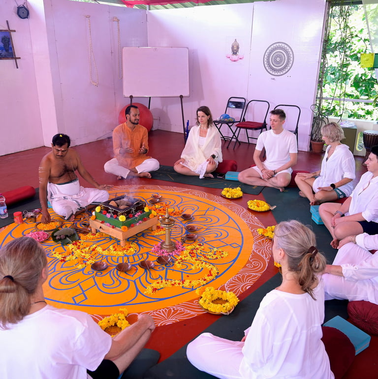 deutsches yttc kerala indien opening ceremony
