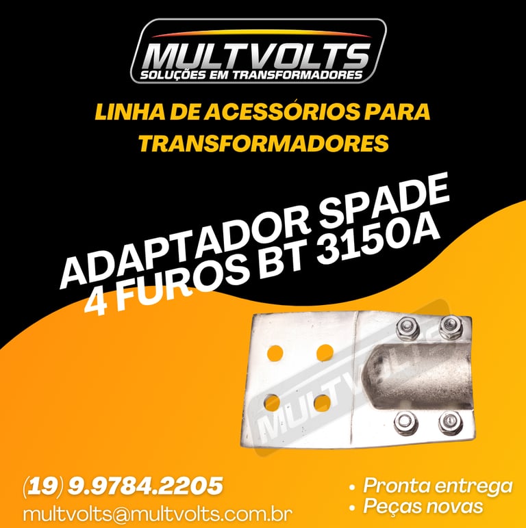 Adaptador Spade 4 Furos BT 3150 A.