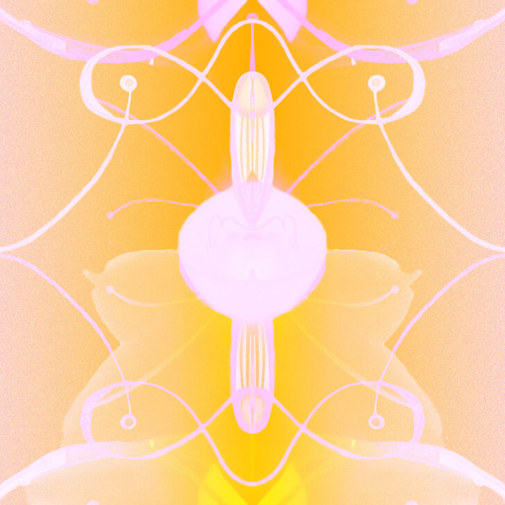 ilustracion digital sobre botánica eterea