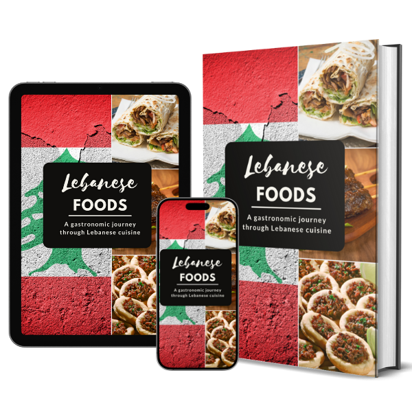 Cover of the eBook Lebanese Foods - A gastronomic journey through Lebanese cuisine