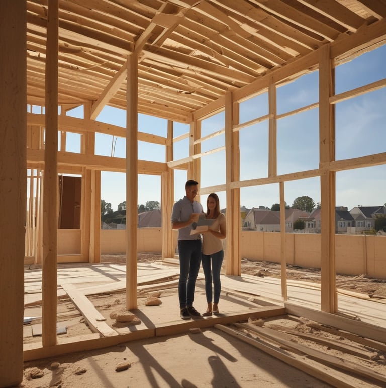 yellow curtained glass building