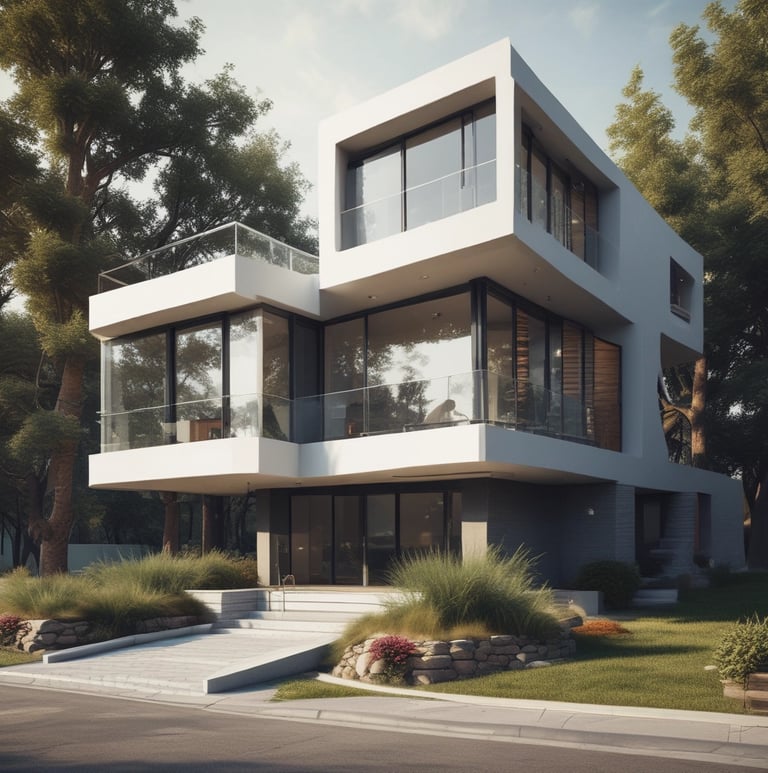 Bright living room with modern inventory