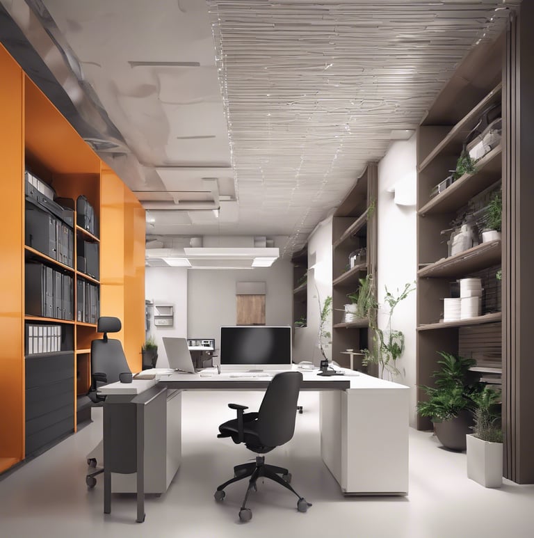 man and woman sitting on table