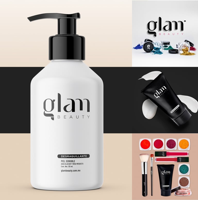 Packaging design cosmetic brand