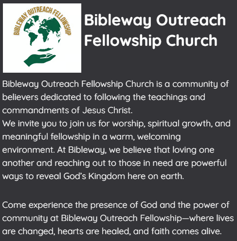 Bibleway Outreach Fellowship Church