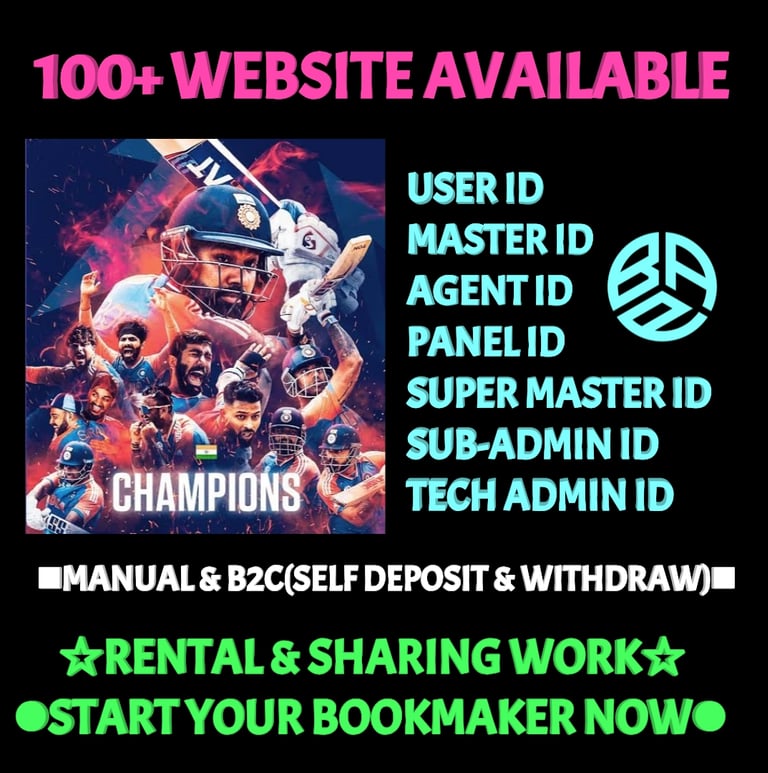 Worldcup Betting ID: भारत का नंबर 1 विश्वसनीय Master और Admin ID प्रोवाइडर – पूरी जानकारी