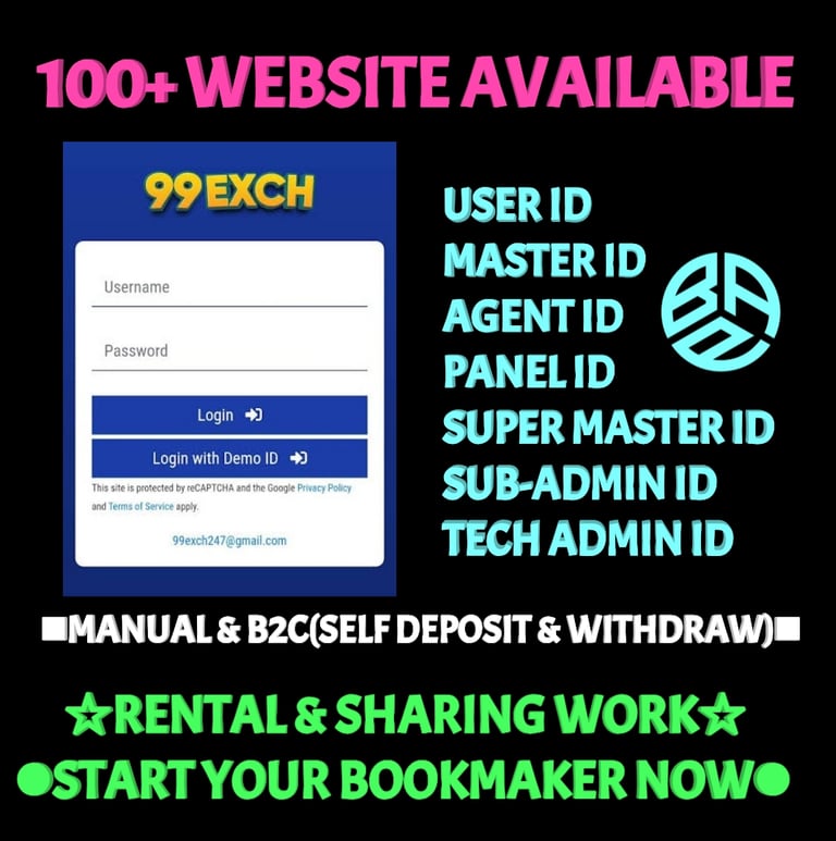 99exch Betting ID: भारत का नंबर 1 विश्वसनीय Master और Admin ID प्रोवाइडर – पूरी जानकारी