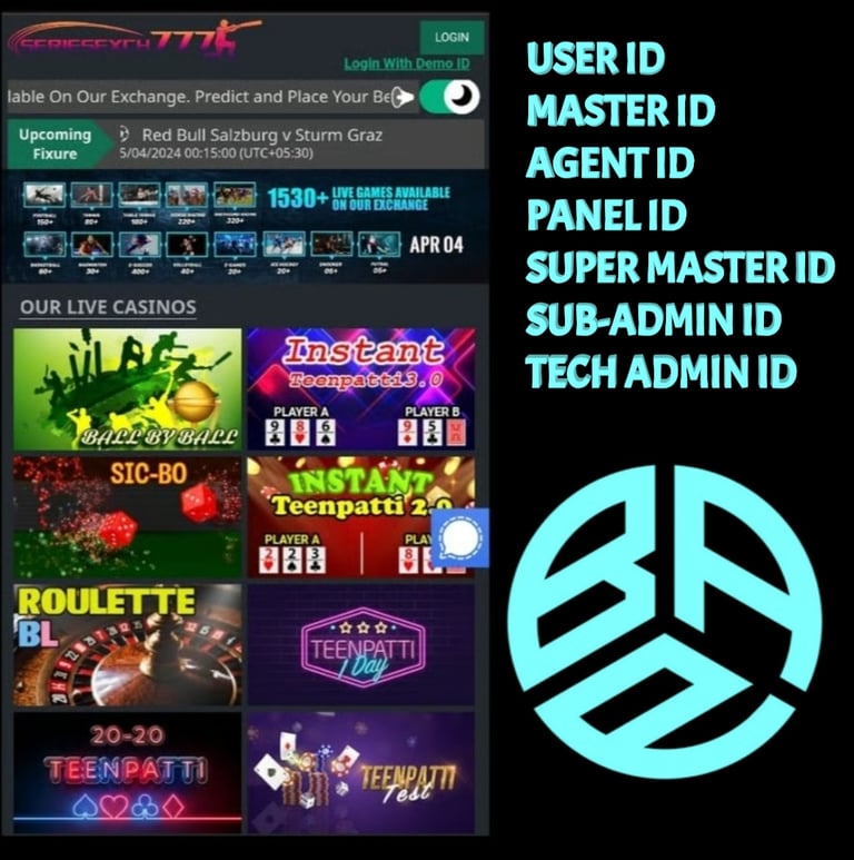 Series Exch 777: भारत का सबसे भरोसेमंद मास्टर और एडमिन आईडी प्रोवाइडर (Trusted Work Only)