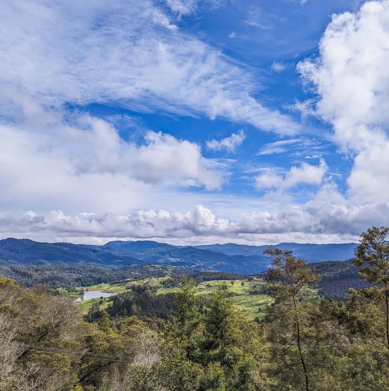 Mannavanur Valley view