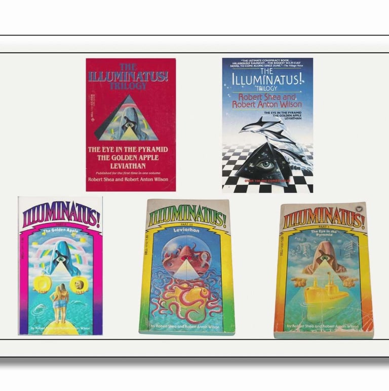 Obra de Robert Anton Wilson e Robert Shea "The Illuminatus! Trilogy" A Trilog